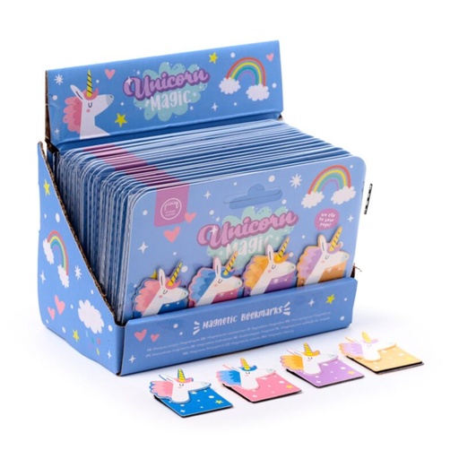 [999868] SET MARCAPÁGINAS UNICORNIO BOOK17