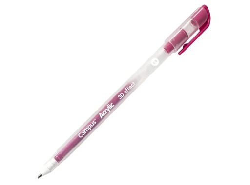 [081818] ROTULADORES ACRILICOS CAMPUS ACRYLIC 3D ROSA