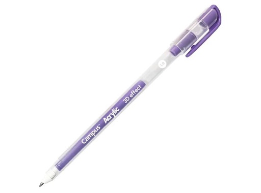 [081820] ROTULADORES ACRILICOS CAMPUS ACRYLIC 3D VIOLETA