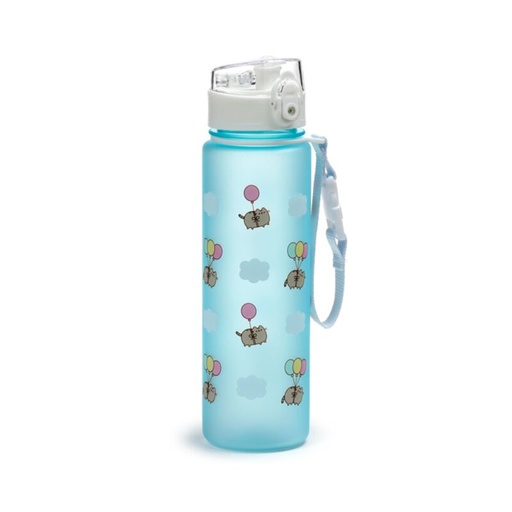 [999925] BOTELLA INASTILLABLE GATO PUSHEEN GLOBOS 600ML