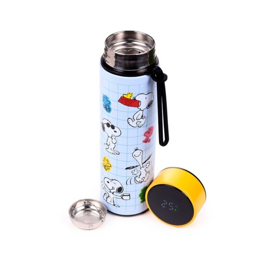 [999930] BOTELLA TERMO/TERMÓMETRO SNOOPY 450ML