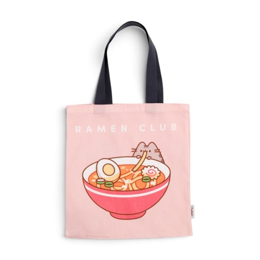 [999938] TOTE BAG PUSHEEN RAMEN CLUB