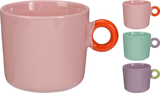 [999985] TAZA GRES 87X75MM 3COL
