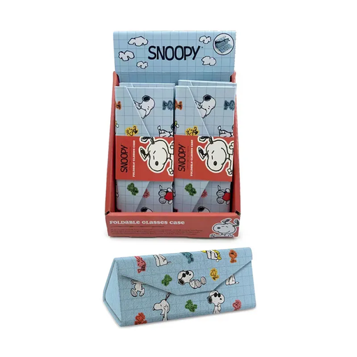 [999995] FUNDA PARA GAFAS PLEGABLES PEANUTS SNOOPY&WOODSTOCK