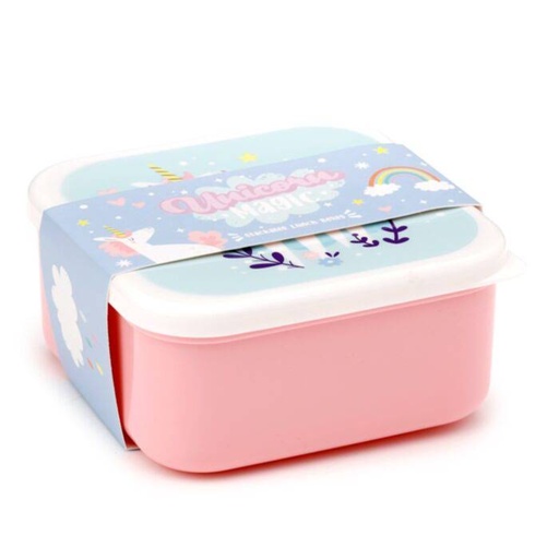 [1000027] SET DE 3 FIAMBRERAS INFANTILES UNICORNIO MAGICO