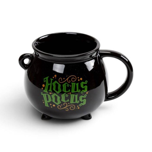 [1000040] TAZA DE CERAMICA CON FORMA CALDERO DE HOCUS POCUS