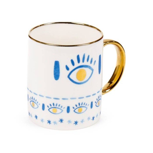[1000044] TAZA DE PORCELANA OJO TURCO