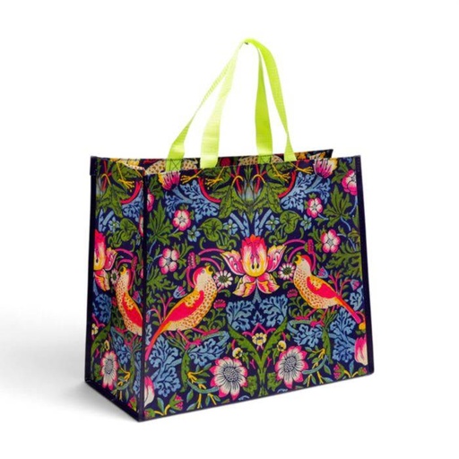 [1000052] BOLSA DE LA COMPRA REUTILIZABLE WILLIAM MORRIS "STRAWBERRY THIEF"