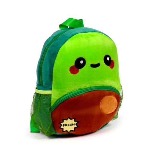 [1000085] MOCHILA DE PELUCHE EL AGUACATE PEDRO FOODIEMALS