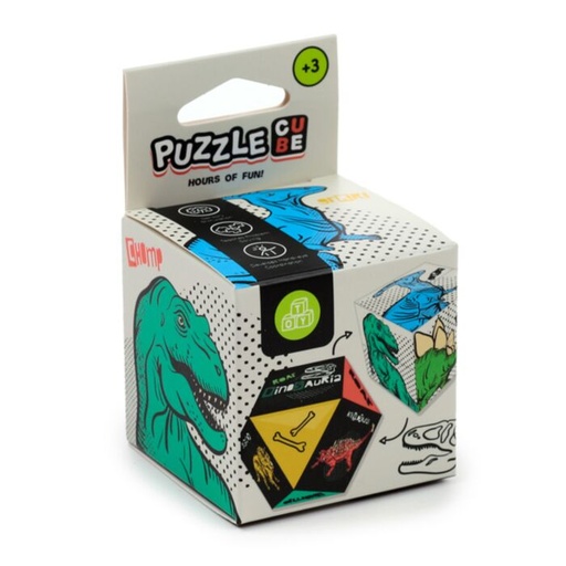 [1000102] CUBO PUZZLE DINOSAURIOS DINOSAURIA