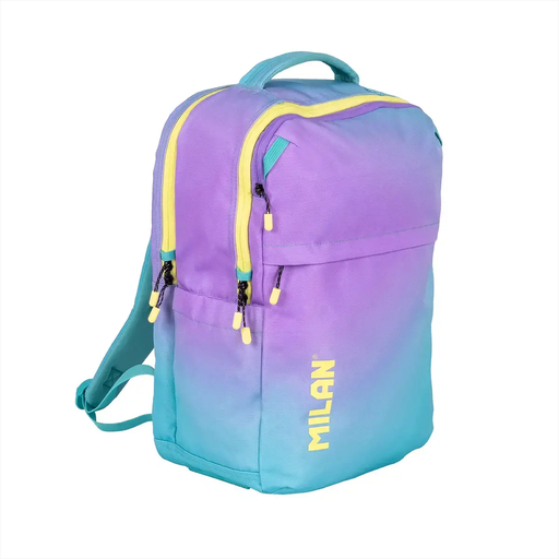 [1000163] MOCHILA ESCOLAR CAP.25L SUNSET VERDE MILAN