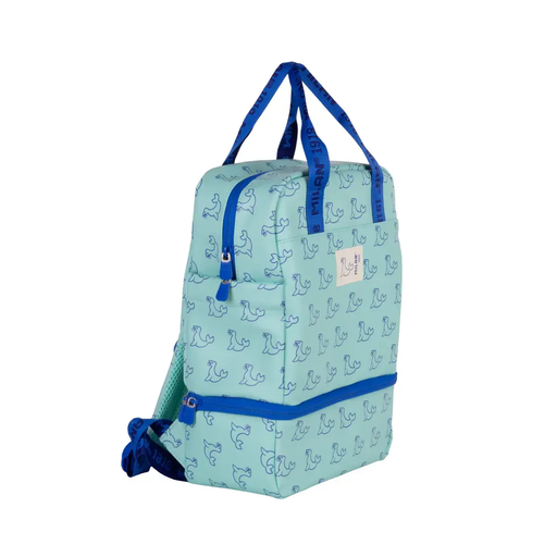 [1000165] MOCHILA INFANTIL+ISOTERMICA MILAN 460 AZUL