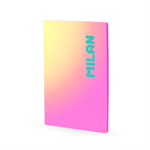 [1000169] LIBRETA A4 SUNSET ROSAS 48H CUADRICULA 5MM