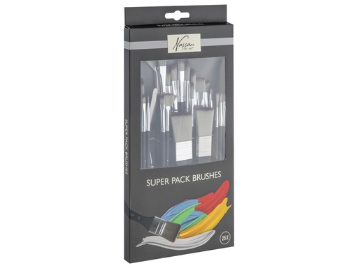 [1000200] SUPER PACK BROCHA 24 PIEZAS
