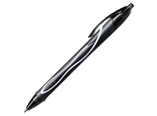 [081393] BOLIGRAFO TINTA GEL BIC GELOCITY QUICK DRY NEGRO