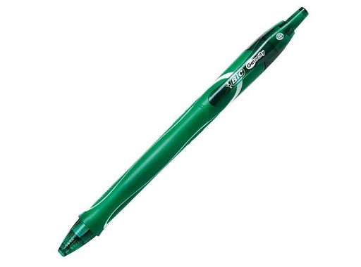 [081395] BOLIGRAFO TINTA GEL BIC GELOCITY QUICK DRY VERDE