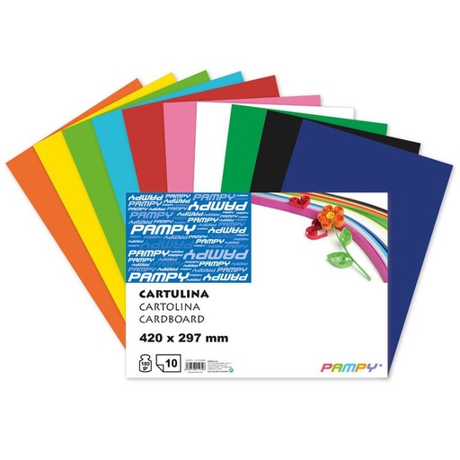 [1000375] MAN BLOCK CARTULINA A3 10H COLORES SURTIDOS