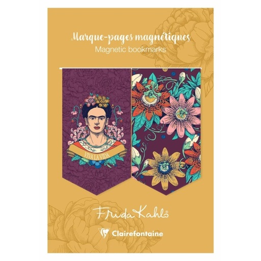 [000000] FRIDA KAHLO CONJUNTO DE 2 MARCADORES 7.5X4