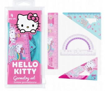 [000909] SET GEOMETRIA HELLO KITTY