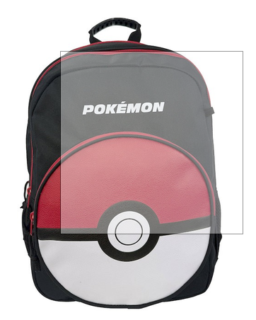 [001123] MOCHILA ESCOLAR POKEMON 43 CM