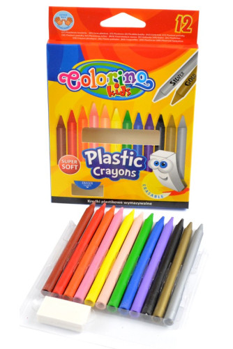 [001192] CERAS BORRABLES COLORINO 12 COLORES