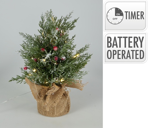 [001558] ARBOL NAVIDAD LED 20X33CM