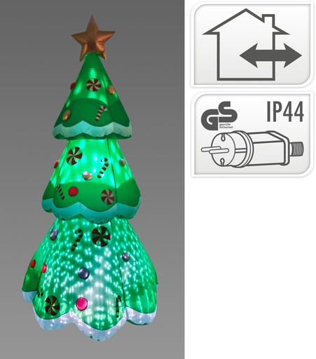 [001620] ARBOL INFLABLE LED 240CM