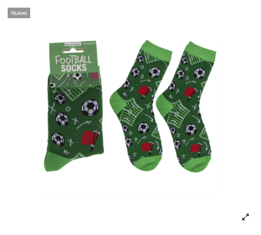 [001680] CALCETINES ORIGINALES PARA FUTBOLEROS TALLA 36-42