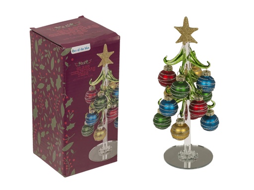 [001687] ARBOL DE NAVIDAD DECORATIVO DE CRISTAL