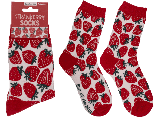 [001709] CALCETINES DE FRESA  TALLA 36-42 REF: 02/1487