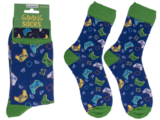 [001718] CALCETINES VIDEOJUEGOS TALLA 42-46 REF: 02/1505
