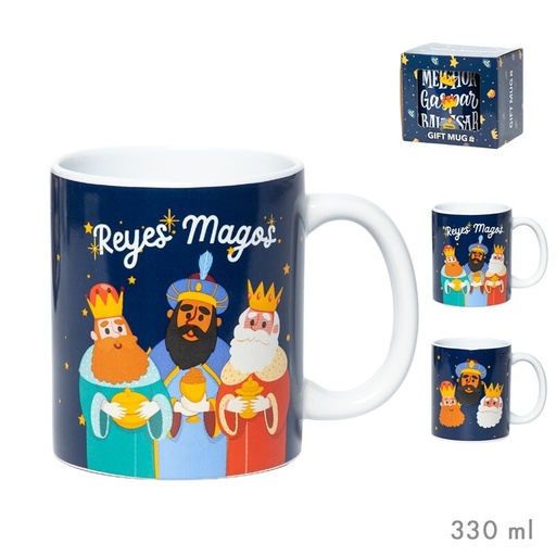 [001803] TAZA EN CAJA REYES MAGOS