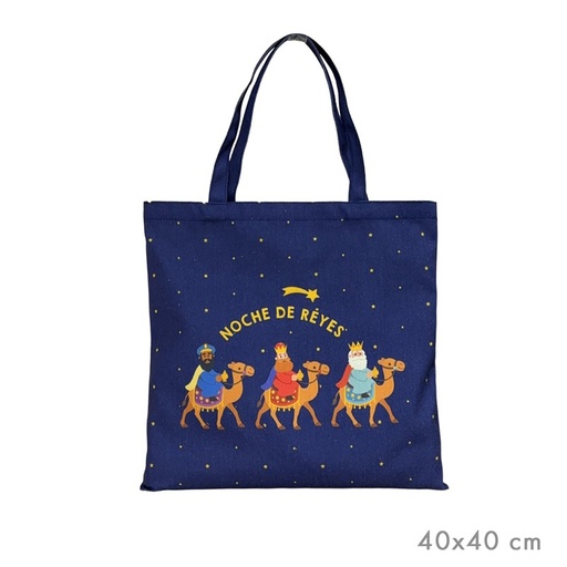 [001812] BOLSA TELA TOTE BAG REYES MAGOS