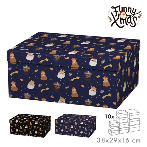 [001858] SET 10 CAJAS REYES